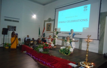 Diwali event at Embassy of India- Rome  (10.11.2015)