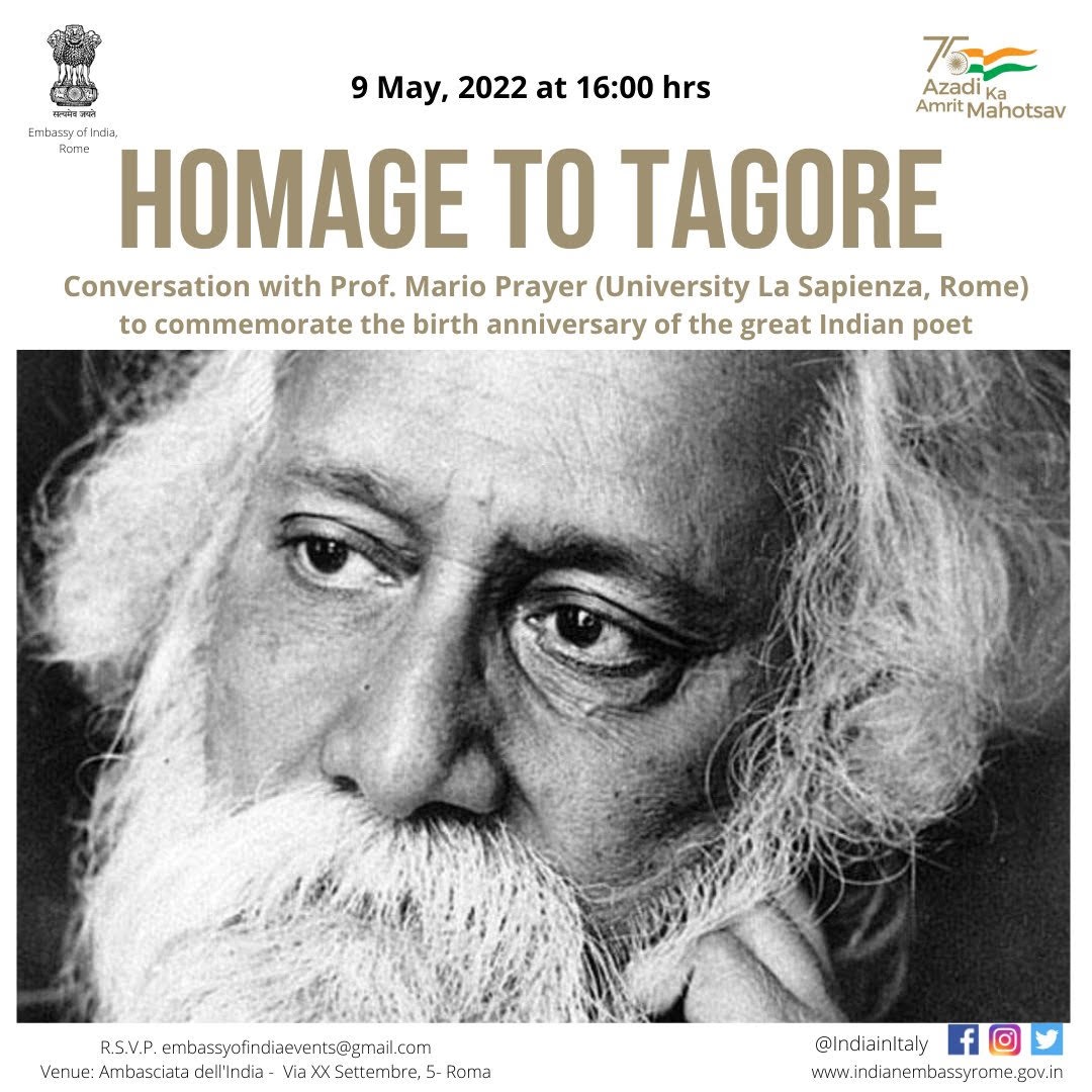 Homage to Tagore (May 9, 2022) 