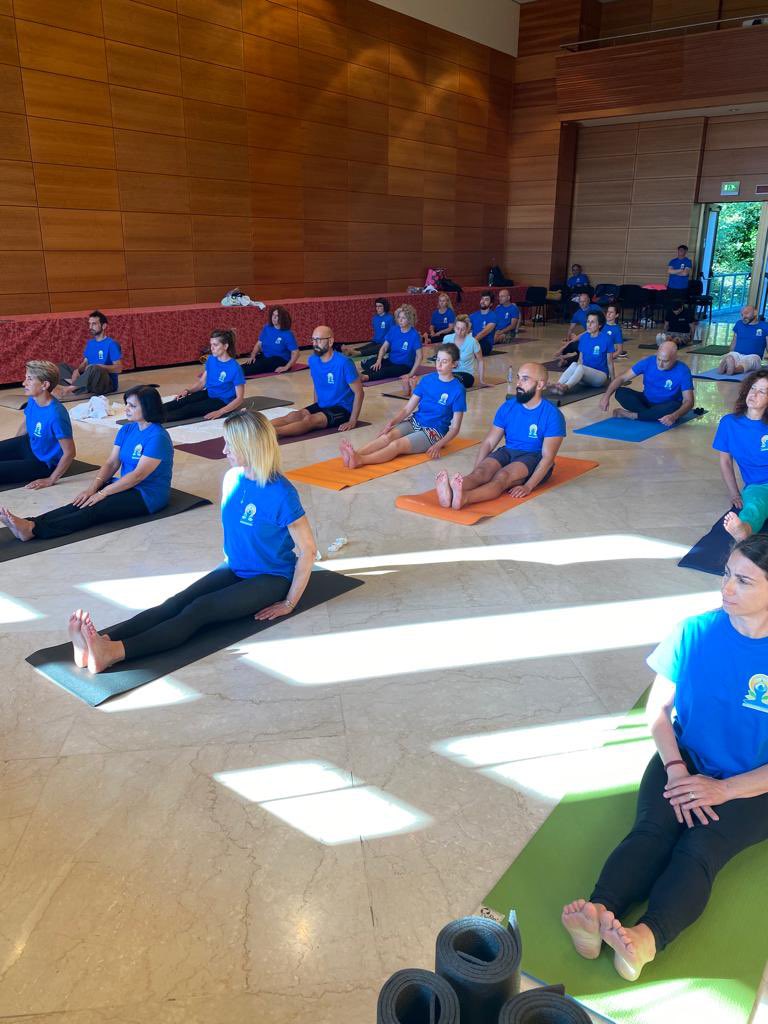 Eight International Day of Yoga in San Marino (June 10, 2022)