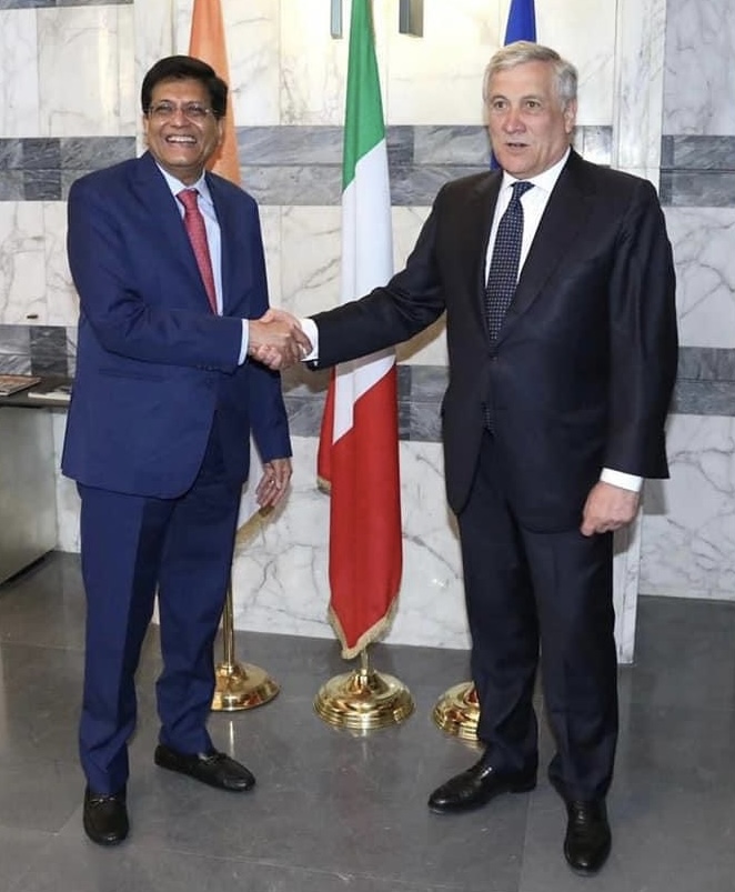 Visit to Italy of Hon’ble Piyush Goyal, Minister of Commerce & Industry, Consumer Affairs & Food & Public Distribution and Textiles (12-14 April 2023) 